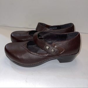 Dansko Tandy brown leather Mary Jane sz 42 (11.5)
